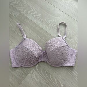H&M Ruched Padded Underwire Bikini Top